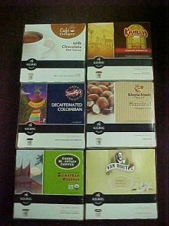 Keurig Coffee combo Collection 6 Flavors K cups 106 total cups