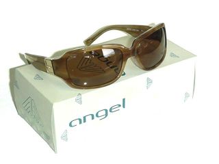 Angel Eyewear Joyous Brown Horn Polarized Sunglasses