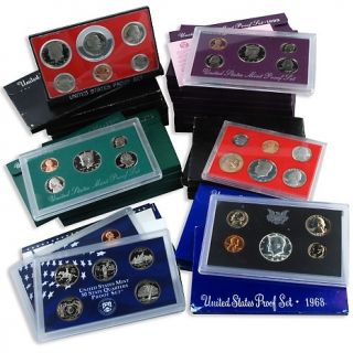 1968 1999 S Mint Proof Set Uncirculated Coin Collection at