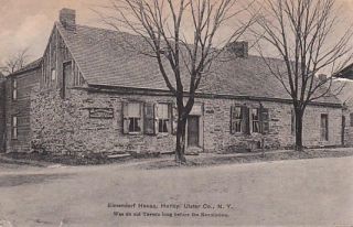 1912 Hurley NY Elmendorf House Ulster Tavern Postcard