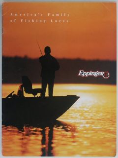 1996 Eppinger Fishing Lures Catalog Daredevle Cop E Cat Evil Eye