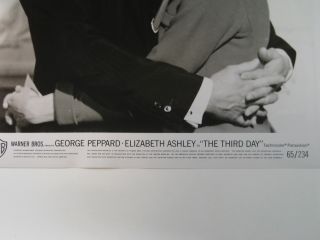 George Peppard & Elizabeth Ashley 1965 B&W Still (AG10)
