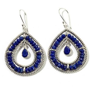Jewelry Earrings Drop Himalayan Gems™ Sterling Silver Wire and