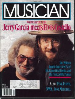  Jerry Garcia Elvis Costello Pink Floyd NWA Joni Mitchell 3 1991