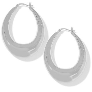  oblong puffed hoop earrings note customer pick rating 32 $ 10 00 s