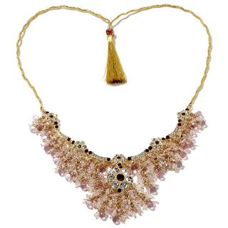  indian love song beaded fringe drop 24 necklace rating 3 $ 27 97