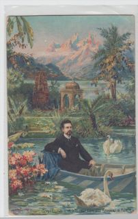 Konig Ludwig II Wintergarten in Munich Bergen Royalty Art Postcard