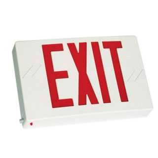 LED Exit Emergency Light Sign Battery Back Up E3SCR