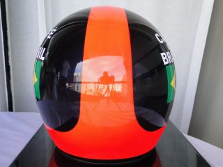 Emerson Fittipaldi 1973 F1 Replica Helmet Full Size