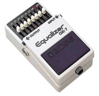 Boss GE 7 Graphic Equalizer EQ Guitar Effects Pedal