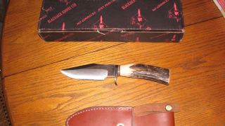 Vintage Effingham Blackjack Trail Guide Sambar Stag Knife