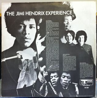 Jimi Hendrix Experience Are You Experienced LP VG 612 001 Mono UK A1