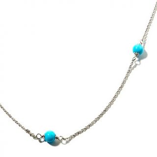  Necklaces Chain Heritage Gems Turquoise Bead Rolo Link 36 Necklace
