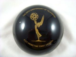 1989 41st Primetime Emmy Awards 50th Anniv of Television Paperweight