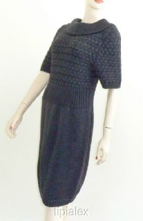 1150 New Auth.ESCADA Signature Knit Dress Made In Italy Sz.40