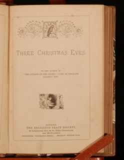 C1875 Three Christmas Eves Lucy Fletcher Mrs Massey