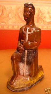 Exu ESU Eshu Tranca Rua Statue Kimbanda Umbanda Africa