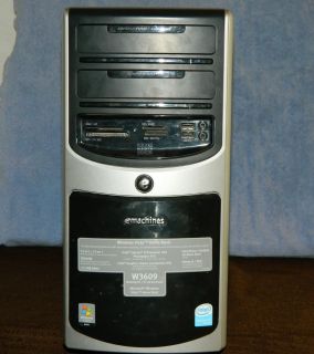  Emachine Computer Tower Model W3609