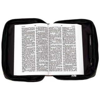 embassy camouflage bible cover features a zippered main compartment