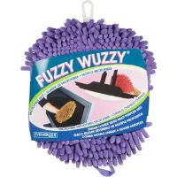 Evriholder Fuzzy Wuzzy Chenile Microfiber Cleaning Mitt Purple