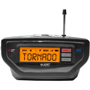 Alert Works Emergency Weather Radio Ear 10 Same Programmability NOAA