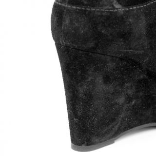 Shoes Boots Mid Calf Boots VANELi Foldable Suede Wedge Boot