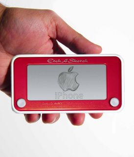  Etch A Sketch iPhone 4 4S Case Inspired