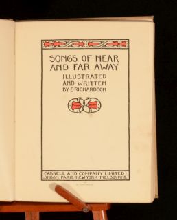 scarce illustrated collection of childrens poetry by Emmeline