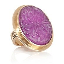 Statements by Amy Kahn Russell 27.21ct Amethyst Sterling Silver Floral