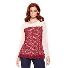 Hot in Hollywood Cold Shoulder Beaded Tee