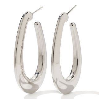  oval hoop sterling silver earrings rating 1 $ 64 90 or 2 flexpays of