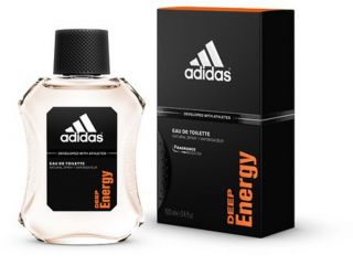 Adidas Deep Energy 3.4 oz EDT Cologne Spray for men New in BOX
