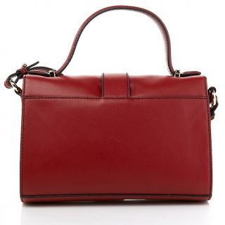 Barr and Barr Leather Front Flip Press Crossbody Bag