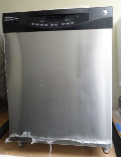 GE Stainless Steel 24 Energy Star Dishwasher with 4 Wash Cycles