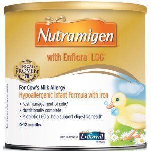 Enfamil Nutramigen LIPIL with Enflora LGG 12 6 Ounce cans Case of 3