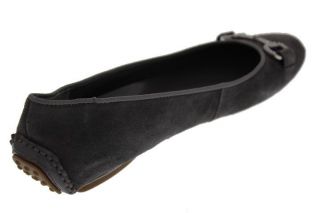 Enzo Angiolini New Strand Gray Suede Round Toe Ballet Flats Shoes 6