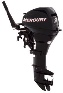 Mercury 20 HP Electric Start 4 Stroke Outboard Motor Tiller 15 Shaft