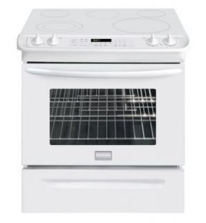 New Frigidaire White Electric Slide in Range FGES3045KW