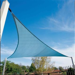New Green and Beige Triangle Sun Shade Sails All Sizes
