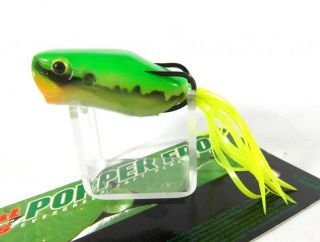 evergreen popper frog soft plastic floating lure 201 maker evergreen