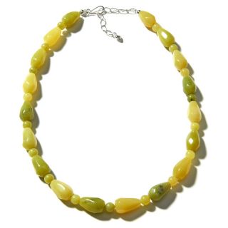 Jay King 19 3/4 Yellow Serpentine Beaded Necklace
