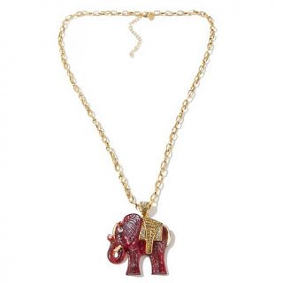 Jewelry Pendants Novelty Real Collectibles by Adrienne® Elephant