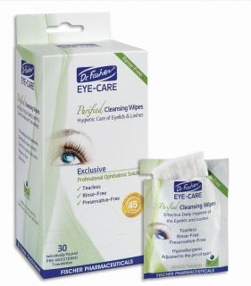 Dr. Fischer EYE CARE   Purified Cleansing Wipes 30 Pack