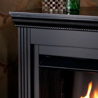 Wexford Petite Convertible Black Gel Fireplace