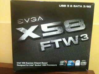 EVGA X58 FTW3 132 GT E768 KR LGA 1366 SATA 6Gb s USB 3 0 ATX Intel