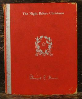 Night Before Christmas the true story, 1934 (1848 facsimile)