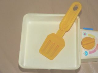  PRICE Vintage 1987 Cooking Stove FRYER Electronic Spatula Pretend Play