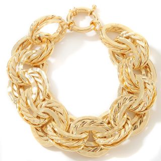  rope textured oval link bracelet rating 22 $ 79 90 or 2 flexpays of