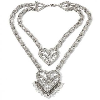 Princess Amanda Love Galore Double Heart 18 Necklace