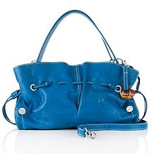 barr barr leather satchel with belted details and studs d